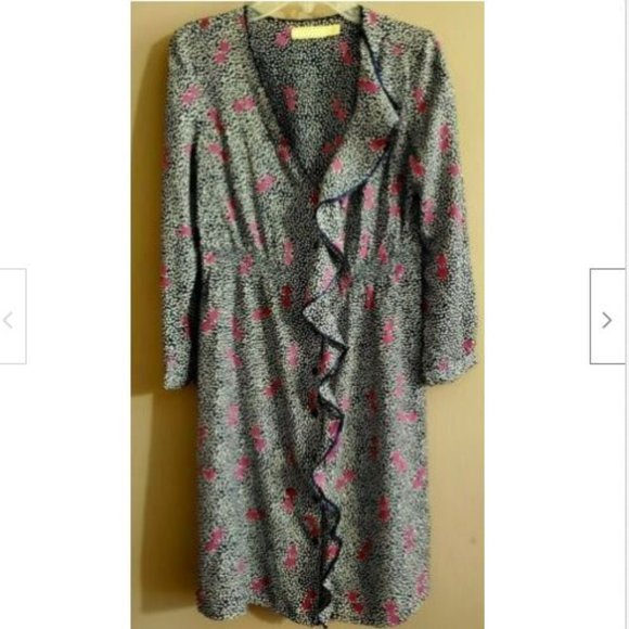 Pins & Needles Dress Urban Outfitters Small Navy - Picture 1 of 10